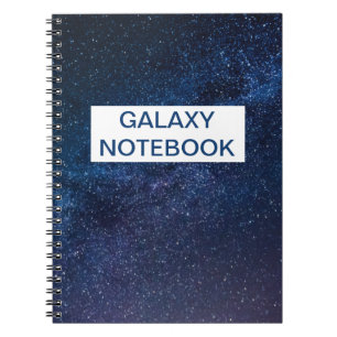 A galaxy of stars in the night Cute Notebook