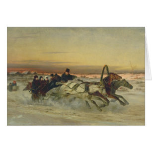 A Galloping Winter Troika at Dawn