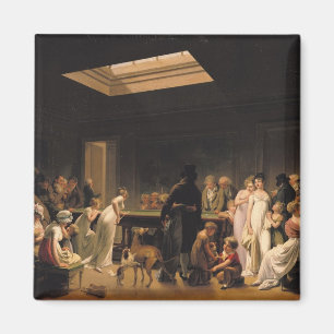 A Game of Billiards, 1807 Magnet