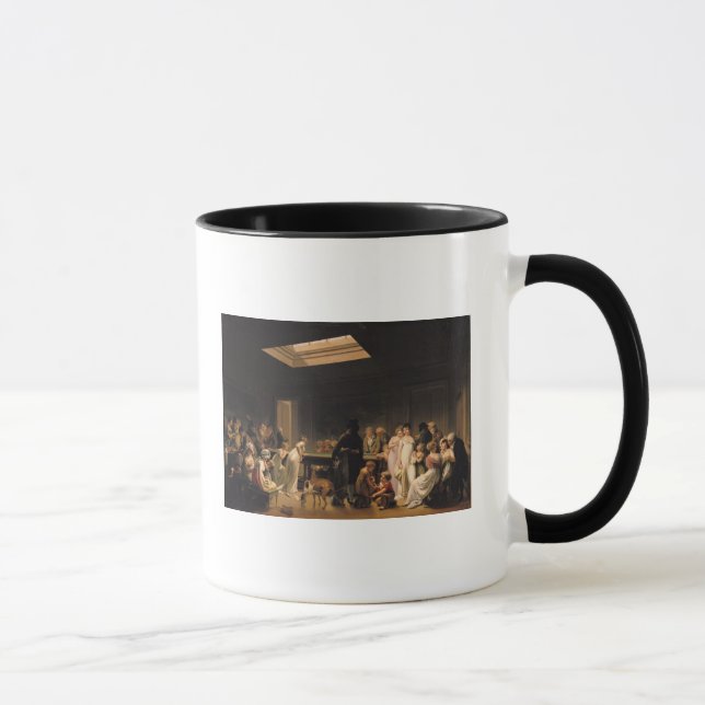 A Game of Billiards, 1807 Mug (Right)