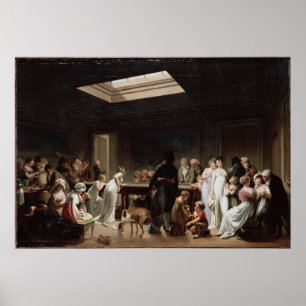 A Game of Billiards Poster