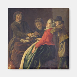 A Game of Cards Magnet
