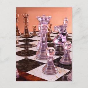 A Game of Chess Postcard