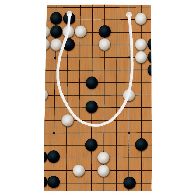 A game of Go Small Gift Bag (Front)