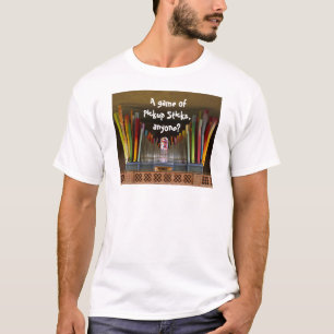 A game of Pickup Sticks T-shirt