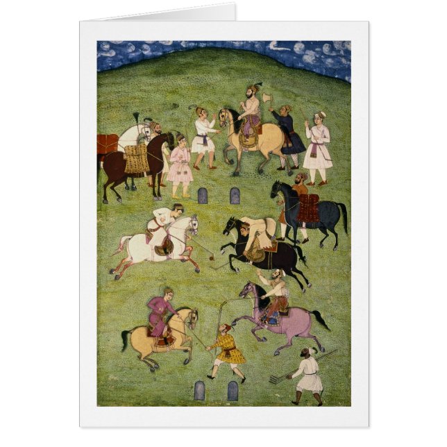 A Game of Polo, from the Large Clive Album (Front)