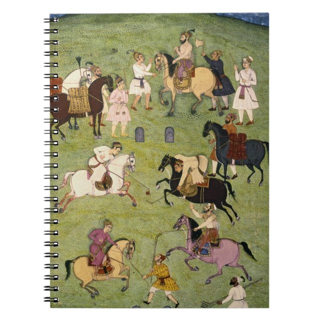 A Game of Polo, from the Large Clive Album Notebook (Front)