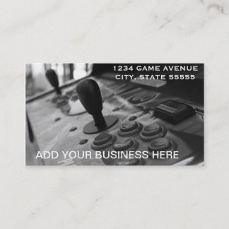 A Gamer's Business Business Card