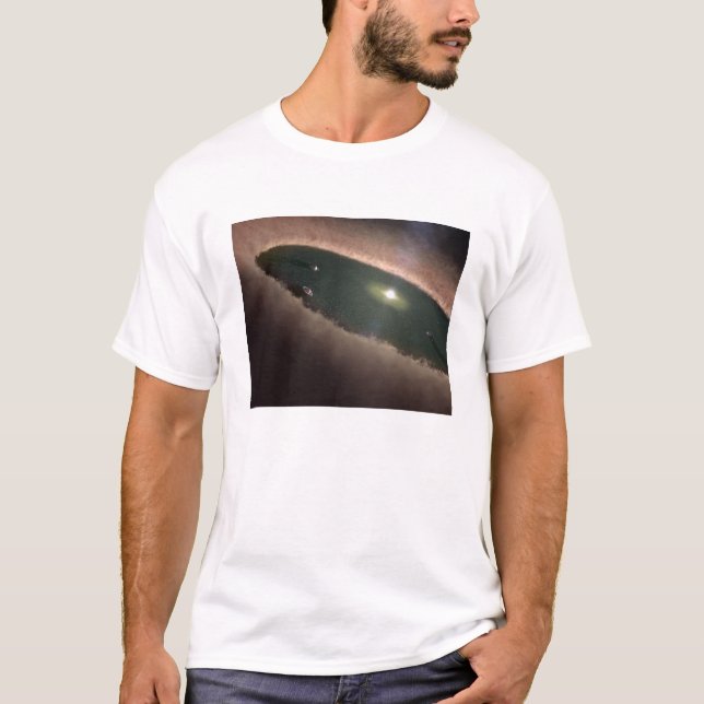 A gap in a protoplanetary, or planet-forming T-Shirt (Front)