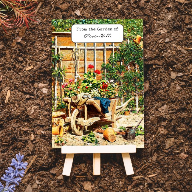 A Garden Idyll Vintage Gardener Seed Saving Envelope (Creator Uploaded)