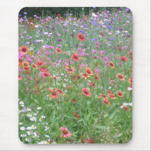 A Garden of Wildflowers Mouse Pad