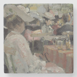 A Garden Restaurant, 1906 Stone Coaster