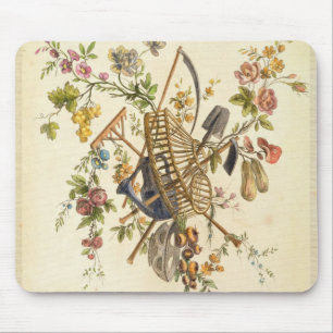 A garden textile design, from 'Oeuvre contenant un Mouse Pad