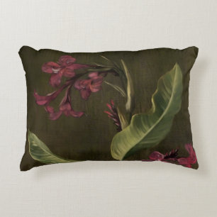 A Garden Variety of Indian Shot by Marianne North Decorative Cushion