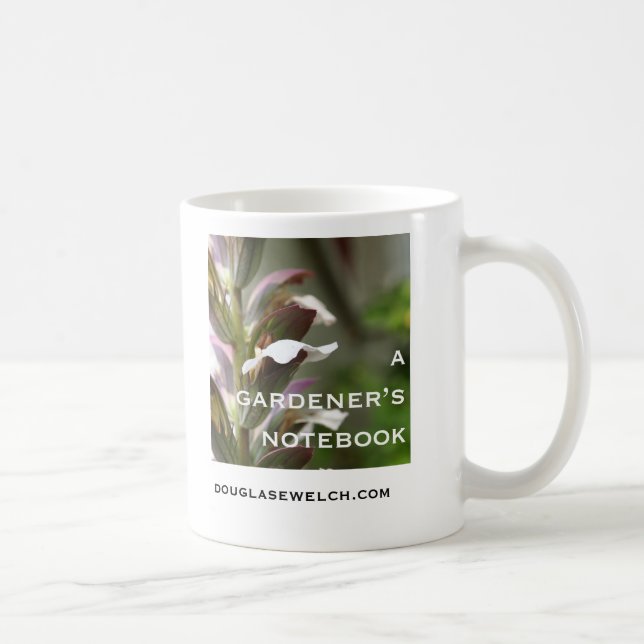 A Gardener's Notebook Logo Mug (Right)