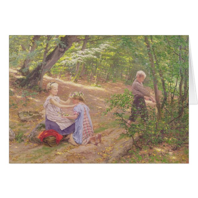 A Garland of Flowers, 19th century (Front Horizontal)