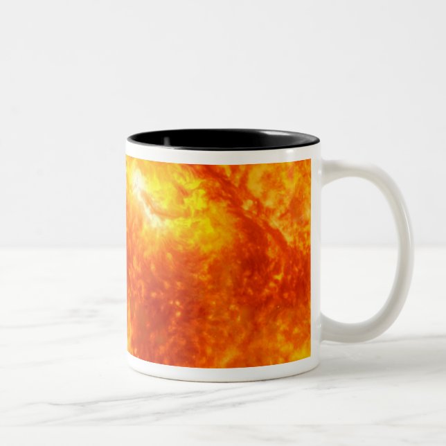 A gas-giant exoplanet Two-Tone coffee mug (Right)