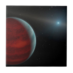 A Gas Giant Planet Around A White Dwarf Star. Ceramic Tile