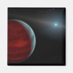 A Gas Giant Planet Around A White Dwarf Star. Magnet