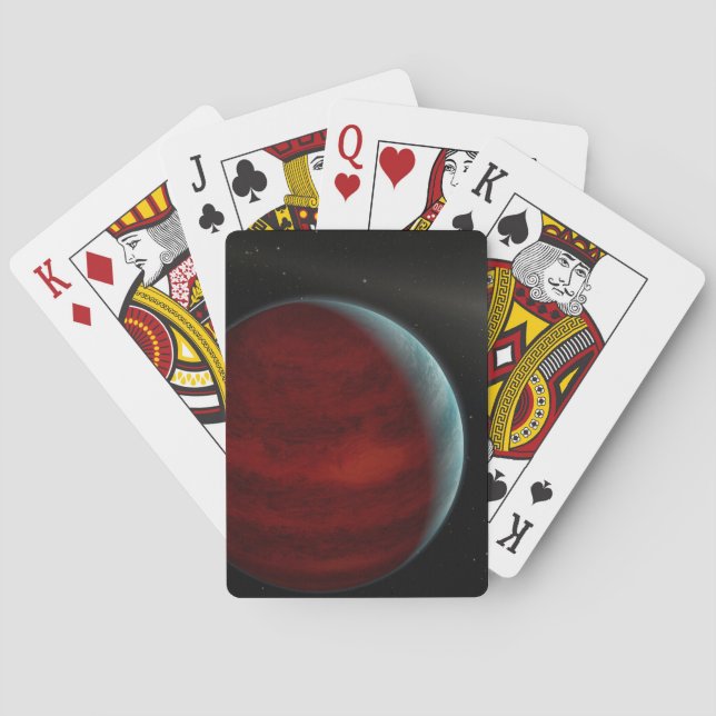 A Gas Giant Planet Around A White Dwarf Star. Playing Cards (Back)