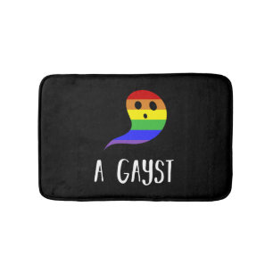 A Gayst Gay Pride, Gay Halloween, LGBT Bath Mat