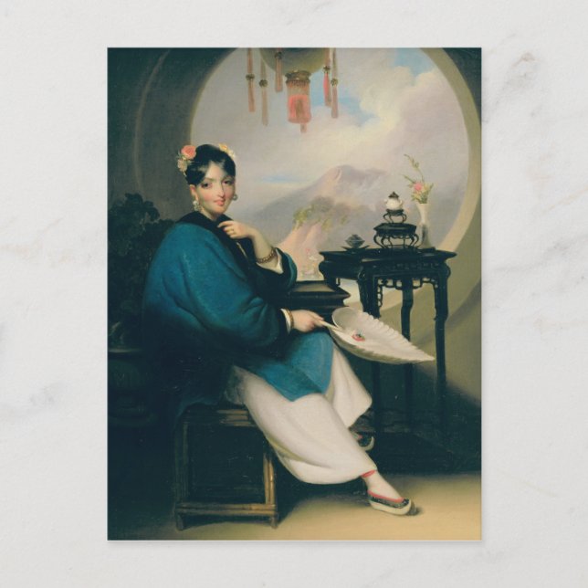 A Geisha Girl Postcard (Front)