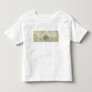 A general map of terraqueous globe or the world toddler T-Shirt