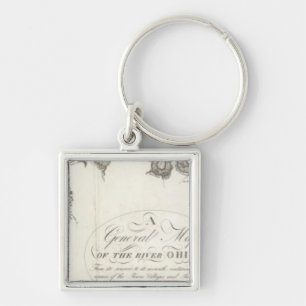 A General Map Of The River Ohio Key Ring
