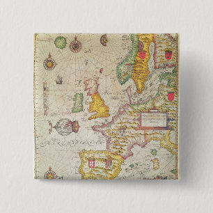 A Generall carde 15 Cm Square Badge