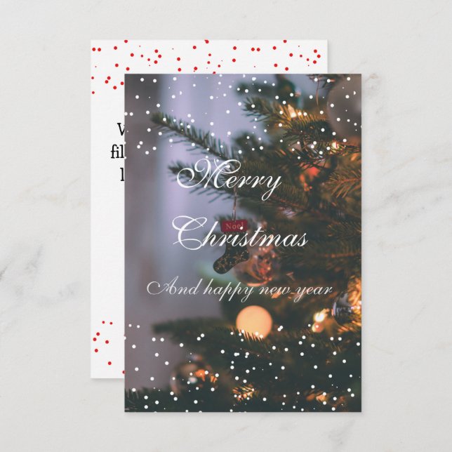 A Gentle Christmas Wish Card (Front/Back)
