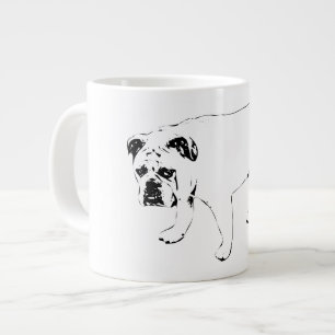 A Gentle Start, Bulldog Art Mug