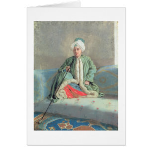 A Gentleman Seated on a Couch