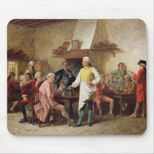 A Gentleman's Debate, 1881 (oil on panel) Mouse Pad