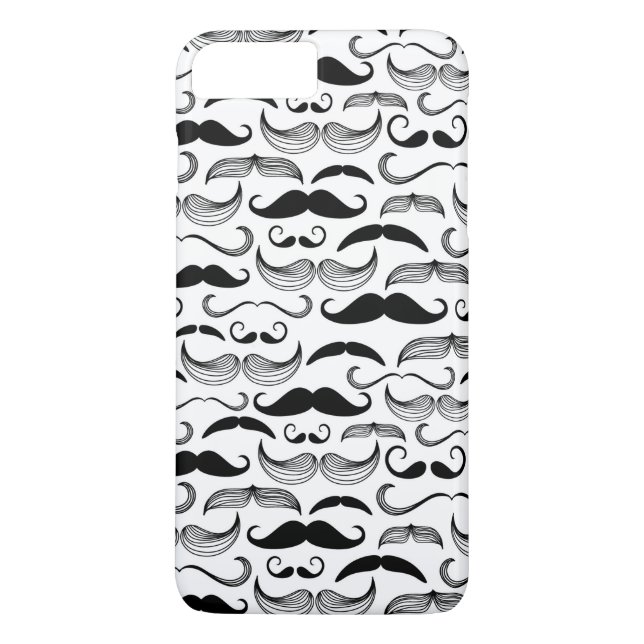 A Gentlemen's Club. Moustache pattern 2 Case-Mate iPhone Case (Back)