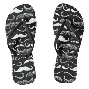 A Gentlemen's Club. Moustache pattern Thongs