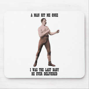 A Genuine Overly Manly Man Mouse Pad