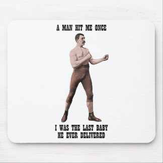 A Genuine Overly Manly Man Mouse Pad