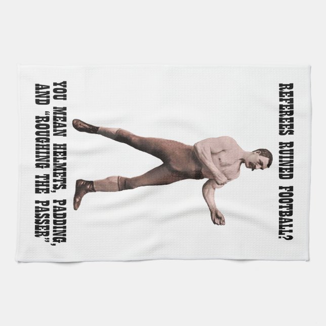 A Genuine Overly Manly Man Tea Towel (Horizontal)