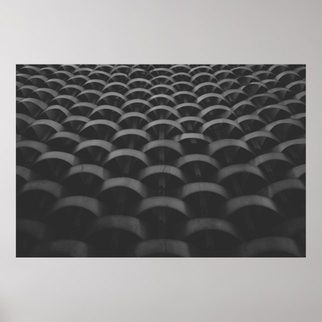 A geometric pattern at ?????????? poster (Front)