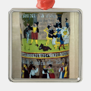 A German enamelled Humpen Metal Ornament