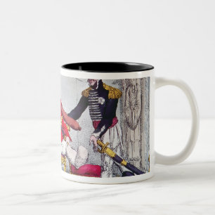 A German Present or the Lover's Token Two-Tone Coffee Mug