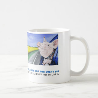A Get-Away Car For Every Pig Coffee Mug