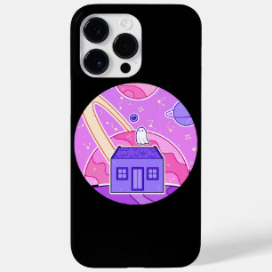 A ghost that lives on space Case-Mate iPhone 14 pro max case