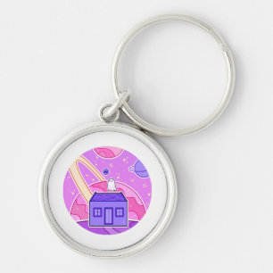 A ghost that lives on space key ring