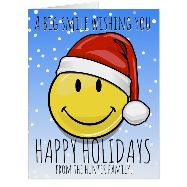 A Giant Smile For the Holidays Custom (Front)