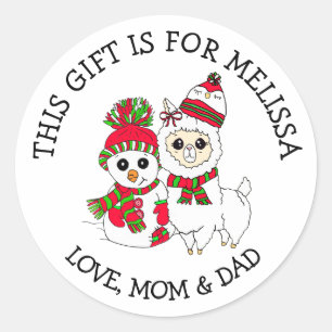 A Gift For Personalised Gift Tags