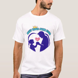 A gift for the best father in the world,  T-Shirt