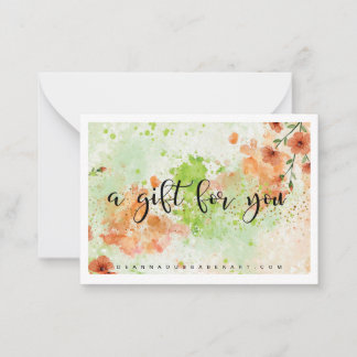 A Gift for You  Card