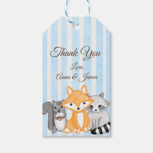 A Gift for You Woodland Themed Tags