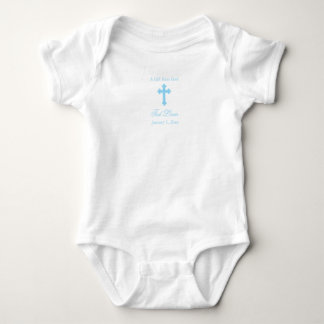 A Gift from God  |  Boy Christening Baby Bodysuit